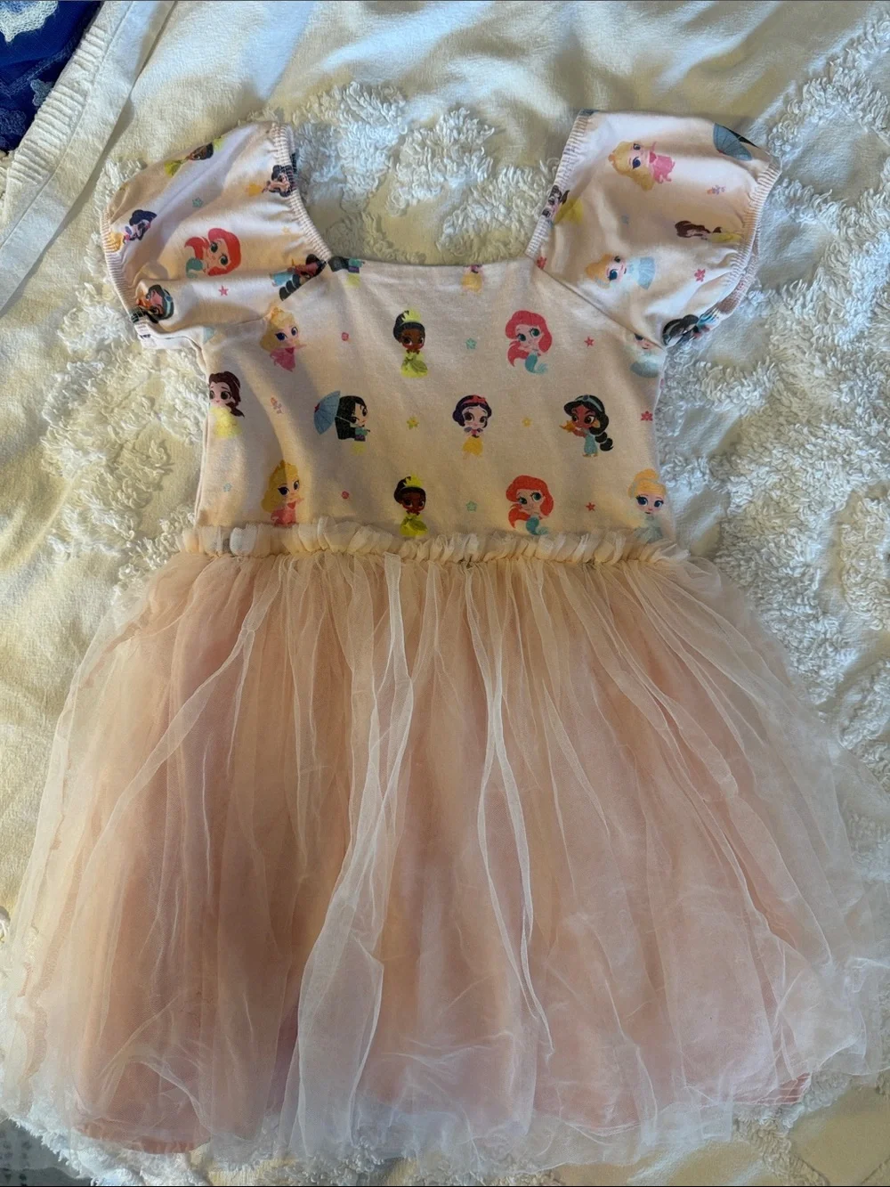 Disney Monica & Andy Pink Princess Tulle Character Dress-Up Costume